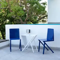 ANKA TALLER - Silla Pliego Azul -