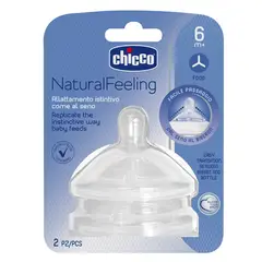 CHICCO - Tetina de Repuesto Comida Natural Feeling