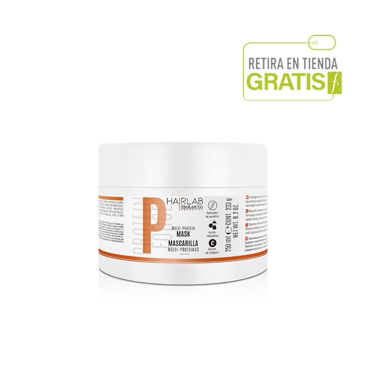 SALERM - SALERM Hair Lab Mascarilla Multi Proteínas 250 ml