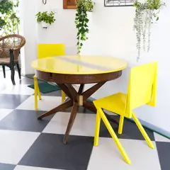 ANKA TALLER - Silla Pliego Amarilla -