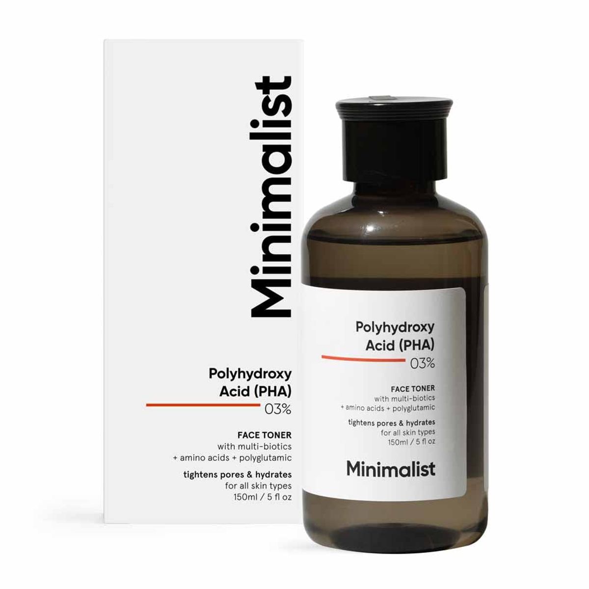 MINIMALIST - Tónico Facial Polyhydroxy Acid (PHA) 0.3% 100 ml Minimalist