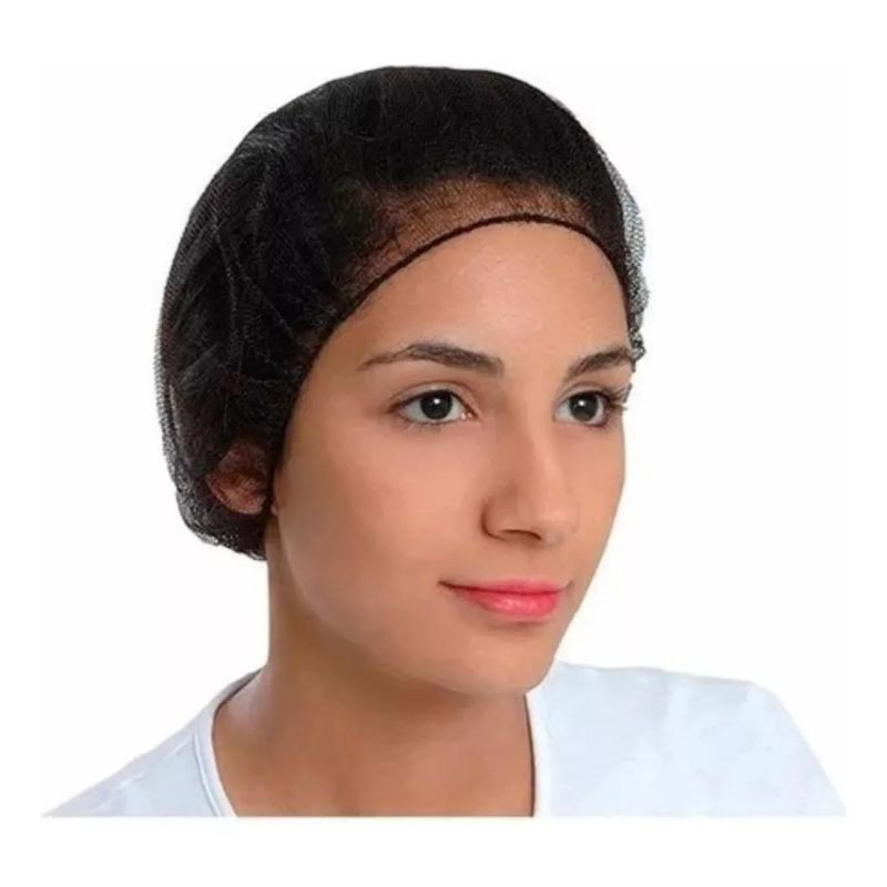 GENERICO - Gorro Redecilla De Pelo Negra X100 Unidades Malla Tresor