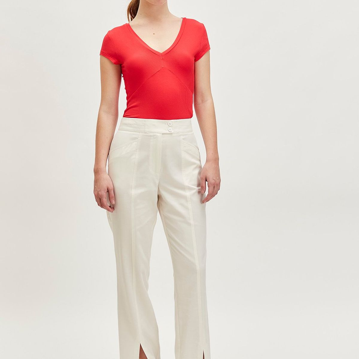 IO - Pantalon Crudo Mujer Io