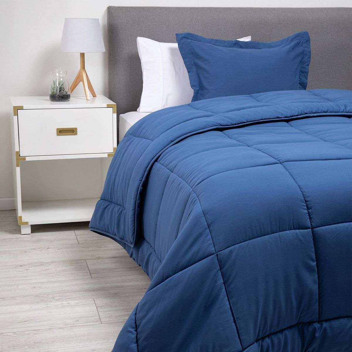 ZAHR - Plumon Eco Single Azul