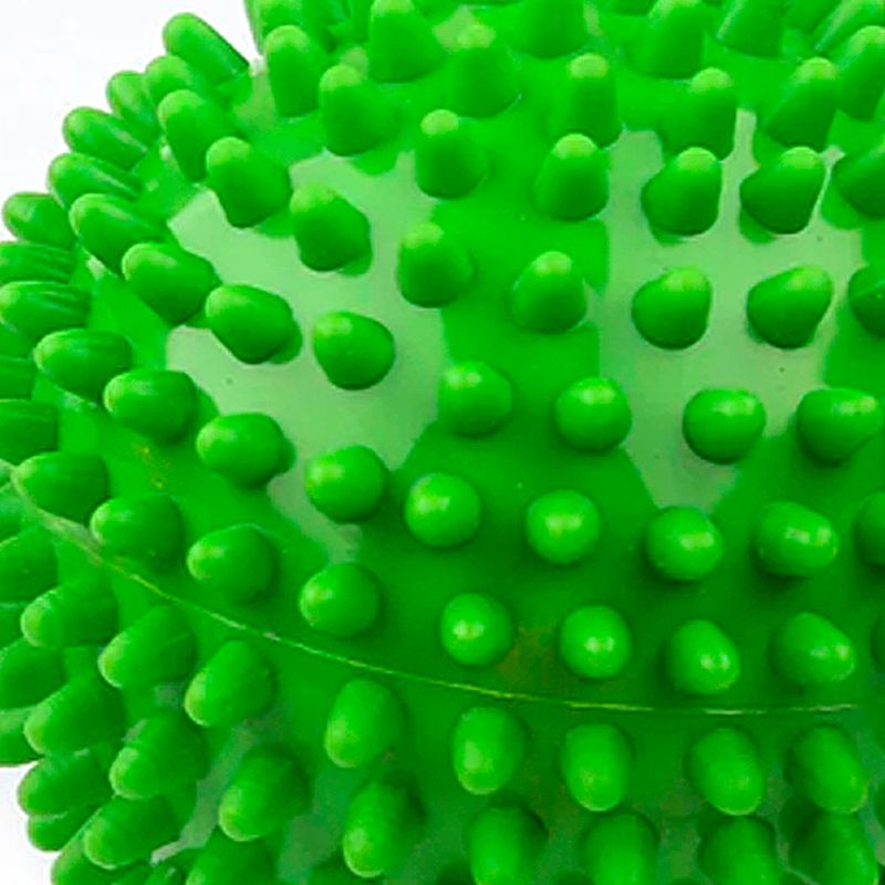 GENERICO - Pack 5x Balón Erizo Suave Masaje  Verde 20 cm GD-02-10