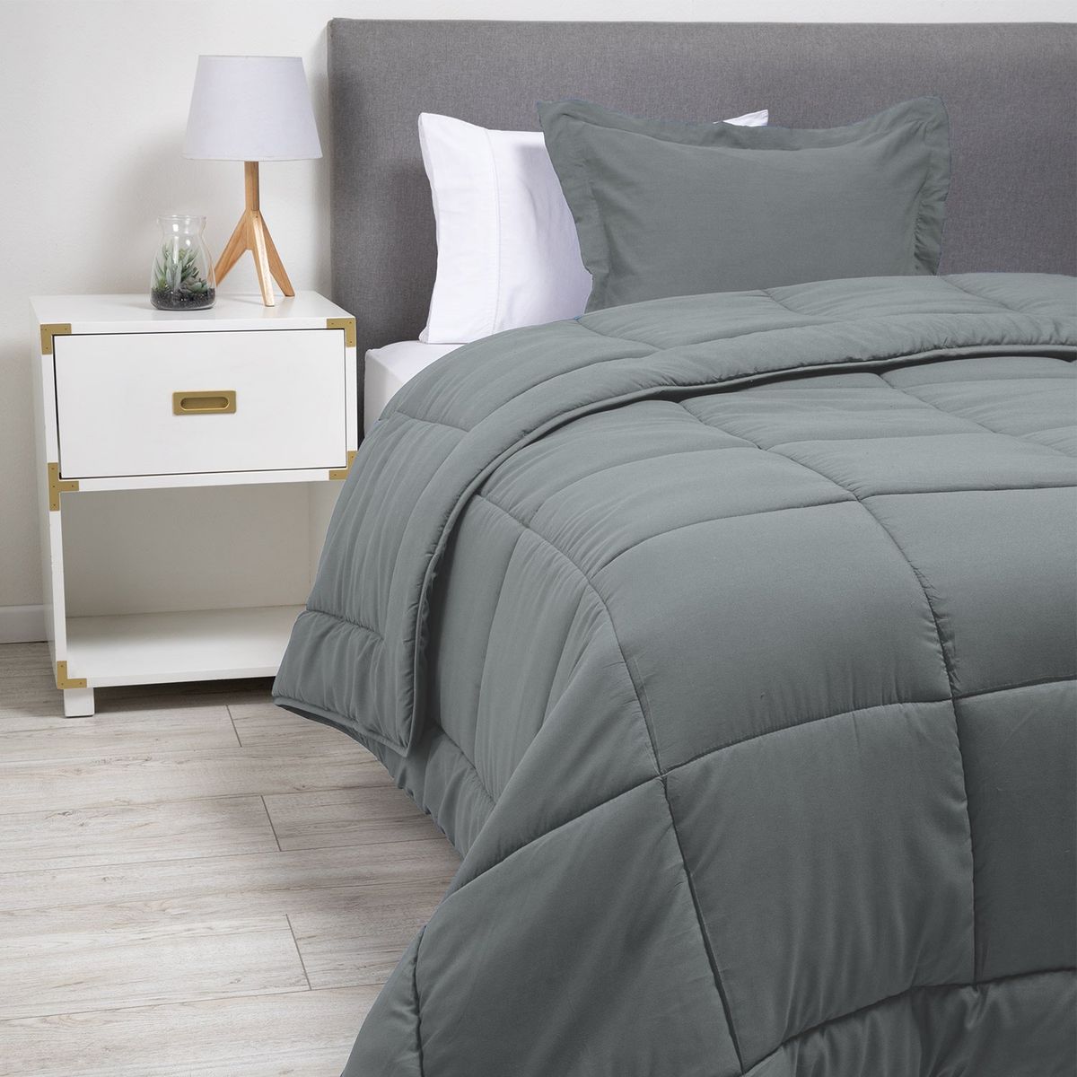 ZAHR - Plumon Eco Single Gris