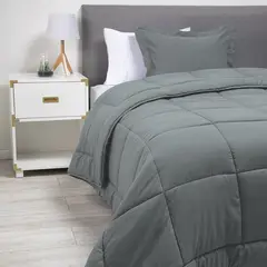 ZAHR - PLUMON ECO GRIS 1.5 PLAZAS 75GSM