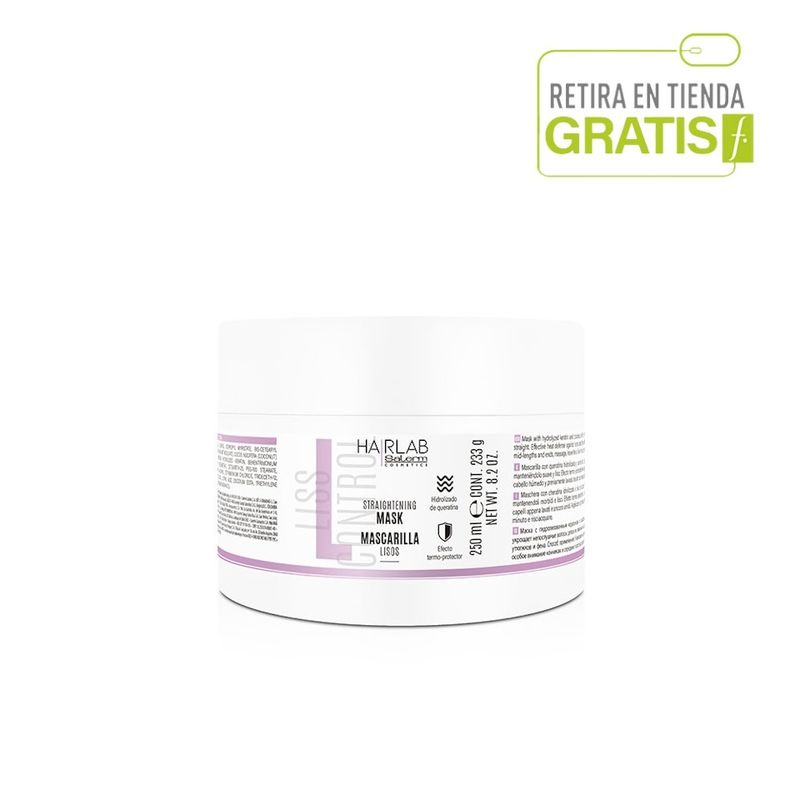 SALERM - SALERM Hair Lab Mascarilla Lisos 250 ml