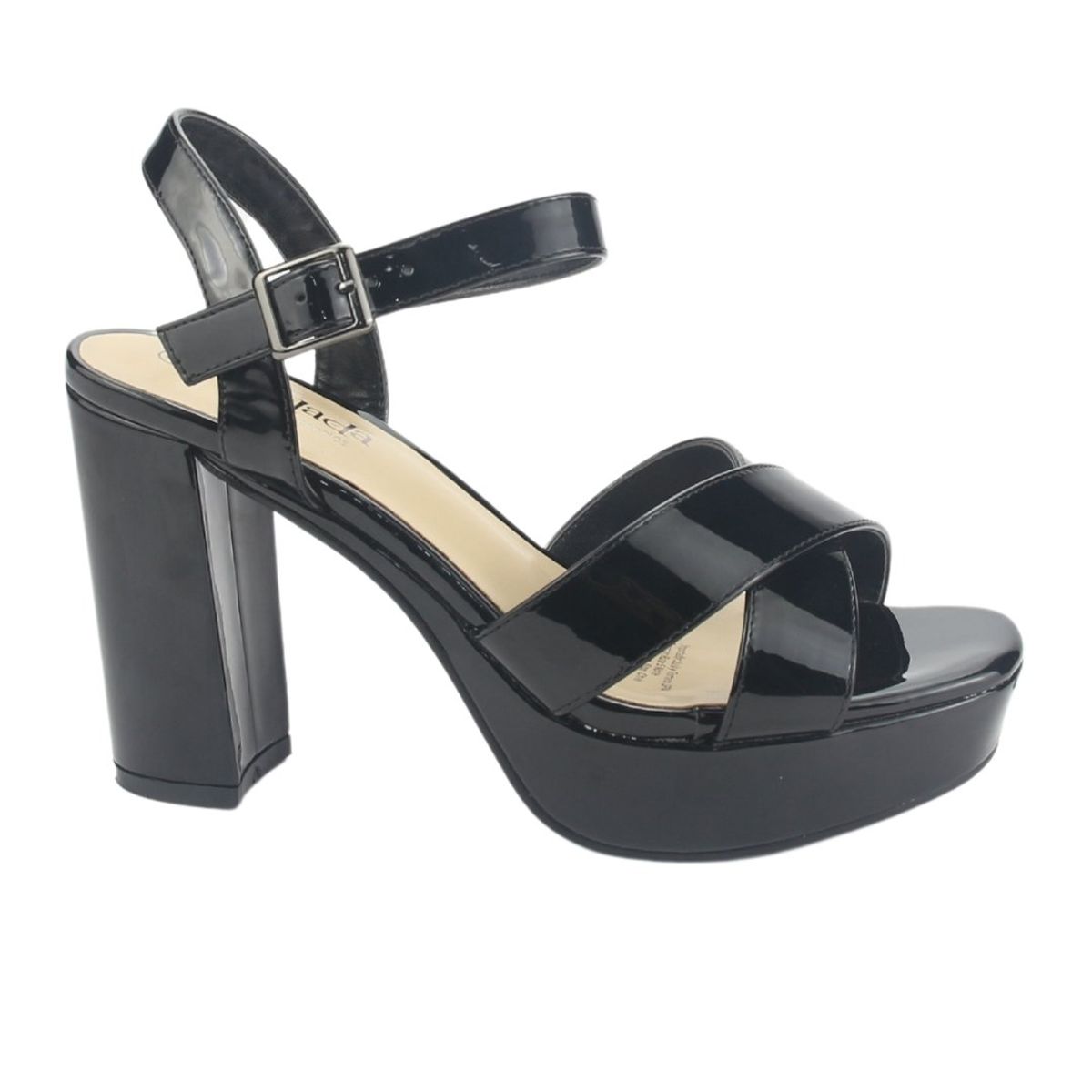 CHALADA - Sandalia Mujer Negro Fiesta Chalada Vina-1