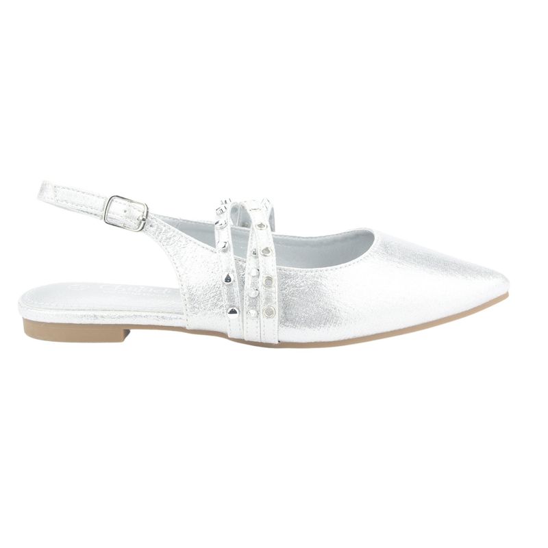 CHALADA - Ballerina Mujer Plateado Casual Chalada Maris-6