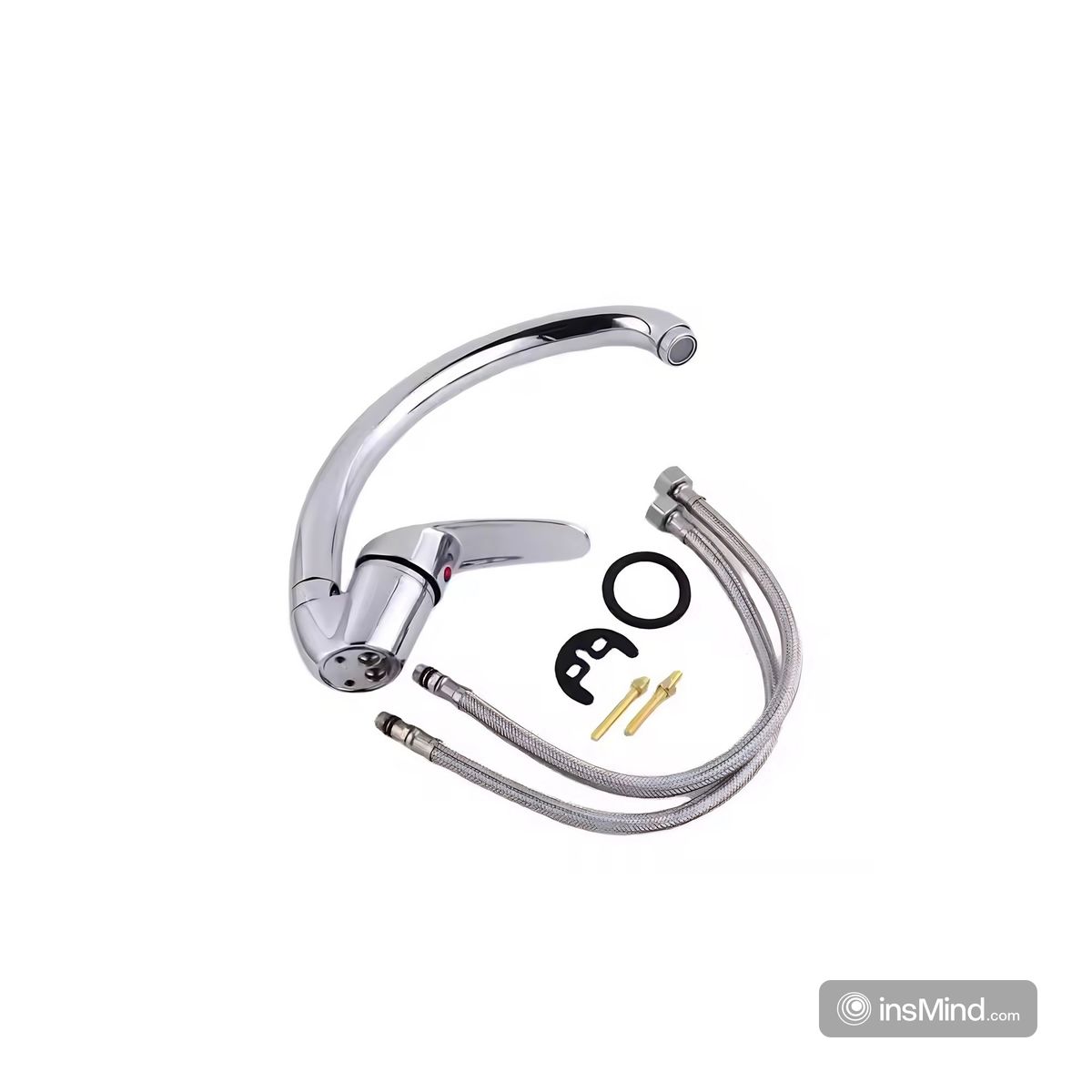 TODOK - Llave Monomando Lavaplatos Moderna Giratoria Grifería Cocina A10995