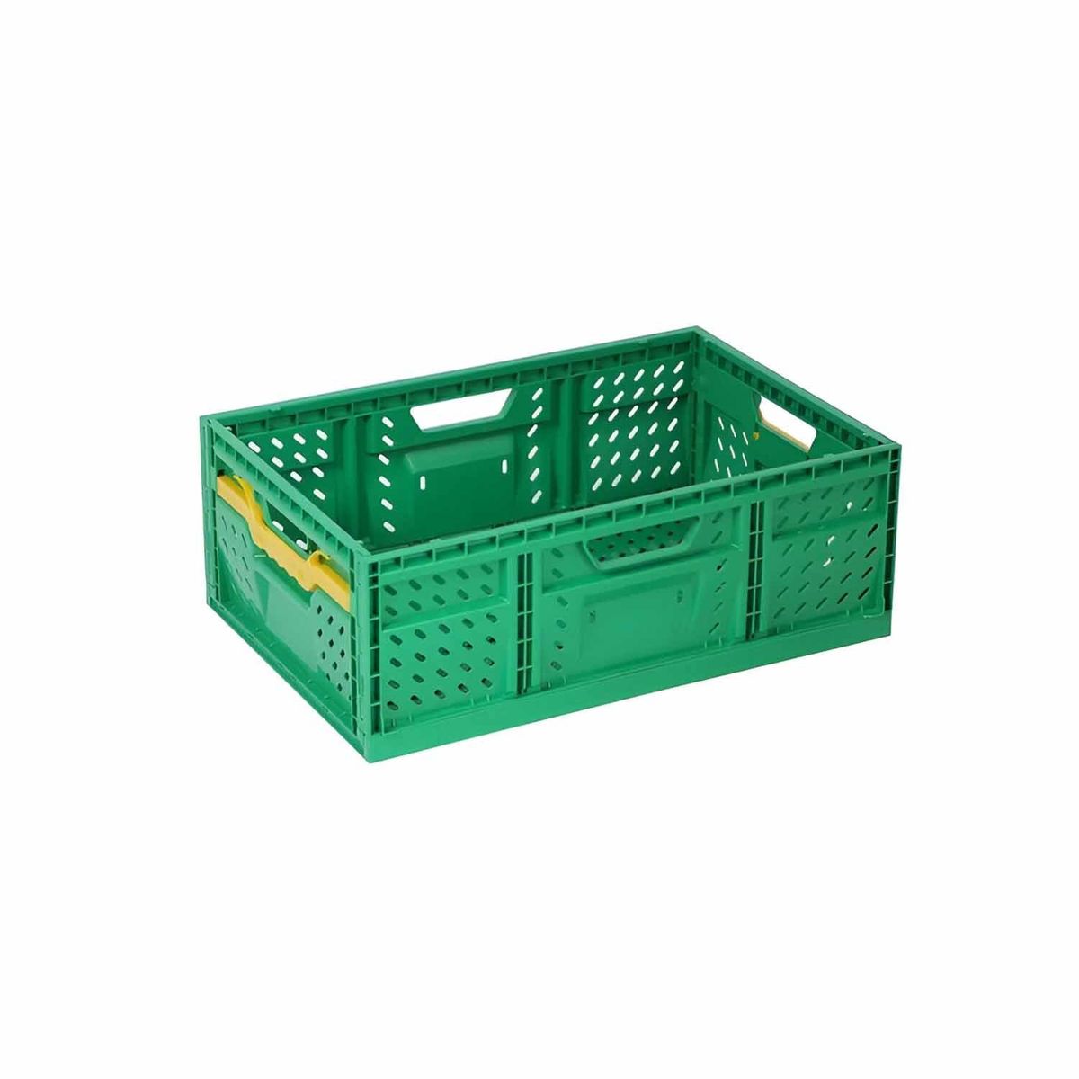 WENCO - Caja Hortalicera Plegable Apilable 65 Lts 60x40x30 Cm
