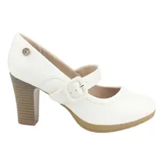 CHALADA - Zapato Mujer Blanco Casual Dilly-10