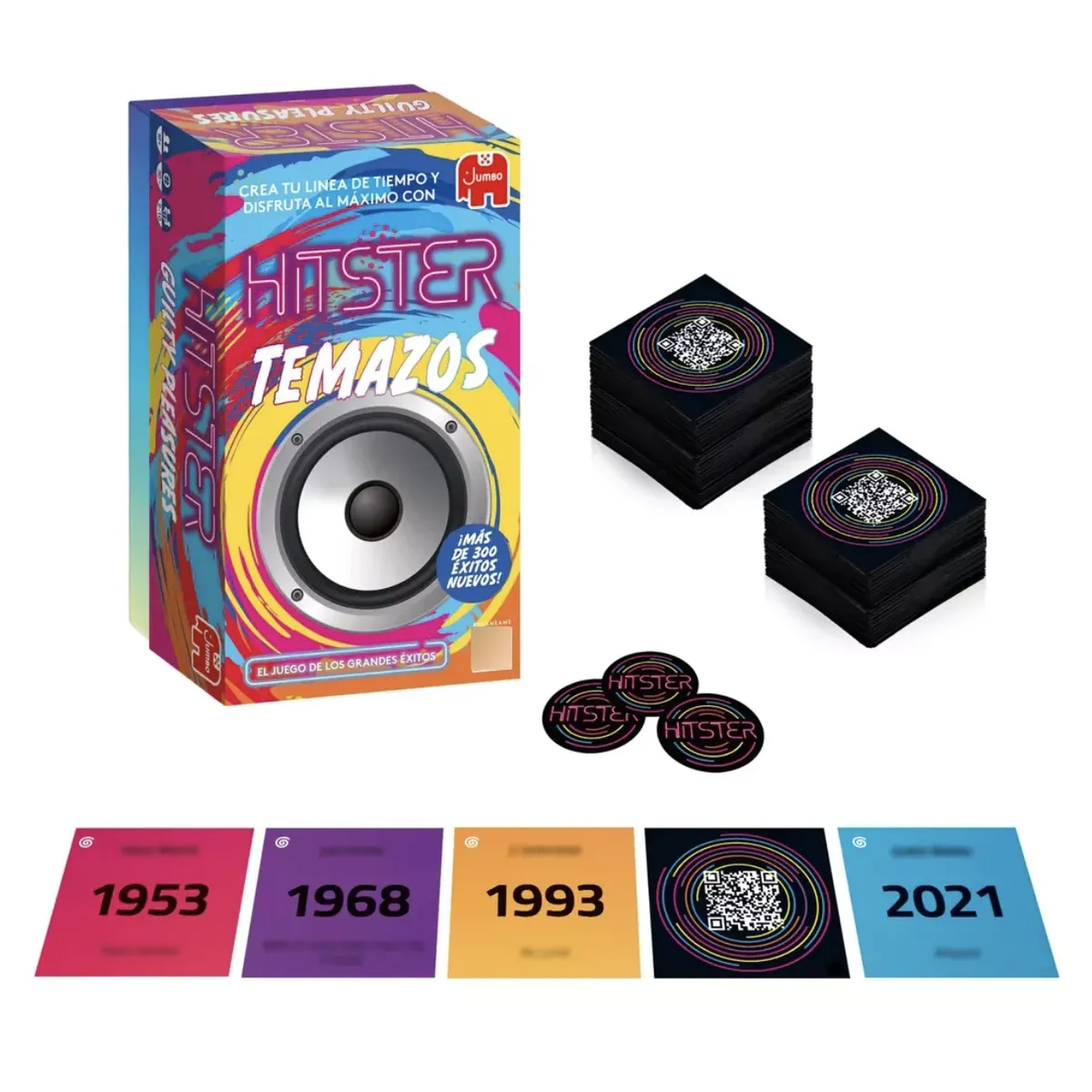 JUMBO - Hitster Temazos - Juego De Mesa - En Español
