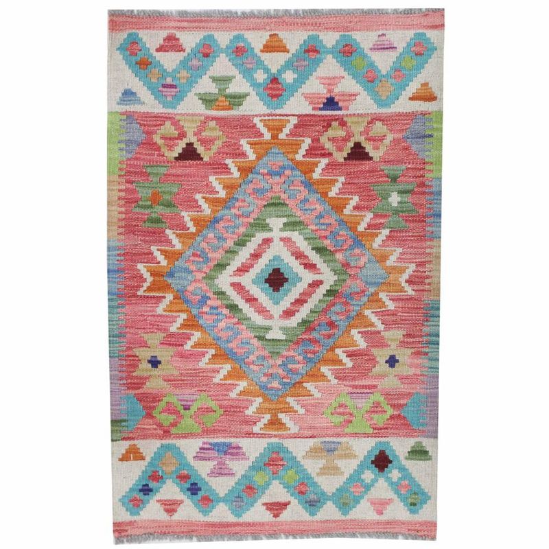 RUGS CL - Alfombra Rugscl Kilim Newtri Multicolor 061x092 7530KP