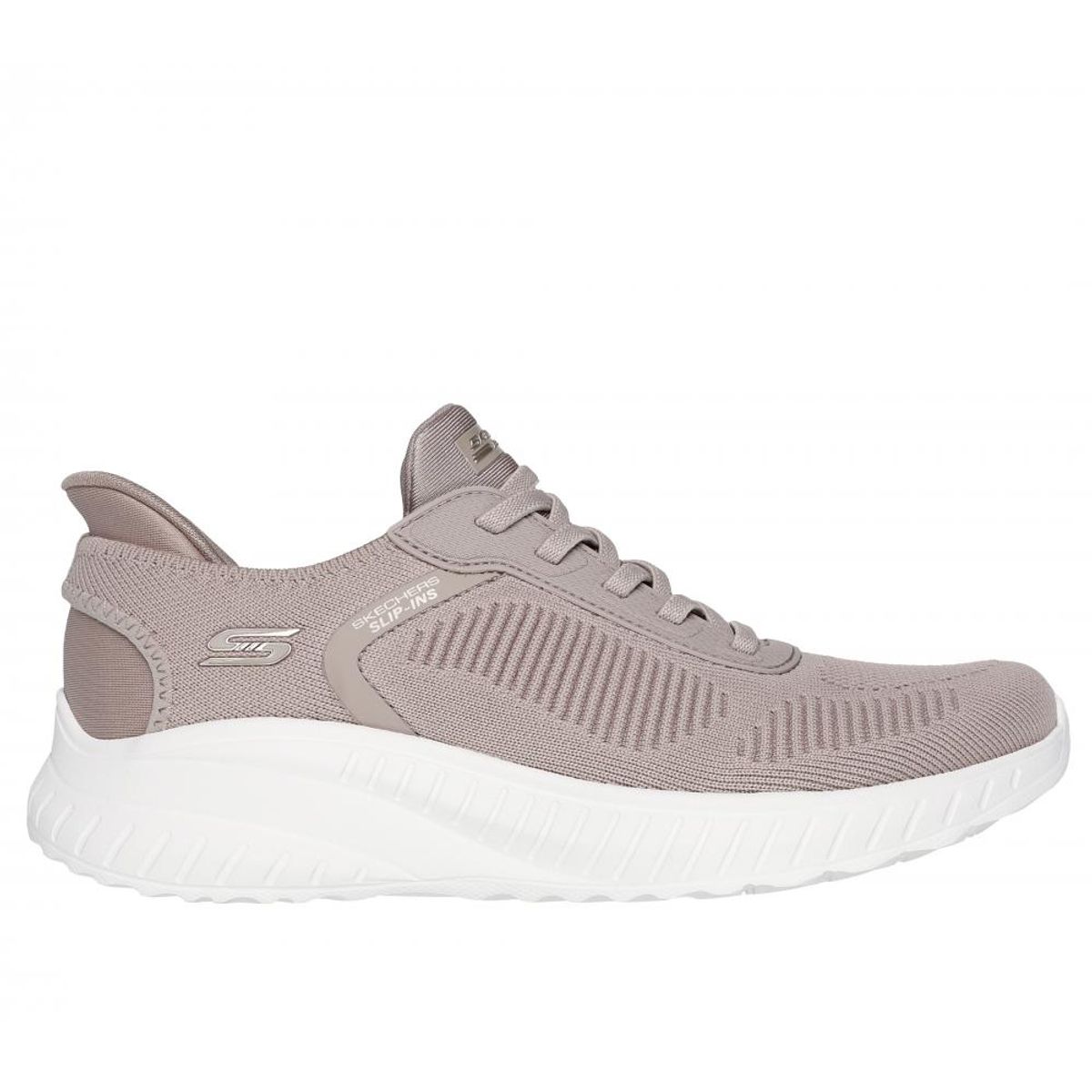 SKECHERS - Zapatilla Mujer Skechers Slip-ins: Bobs Squad Chaos A Beige