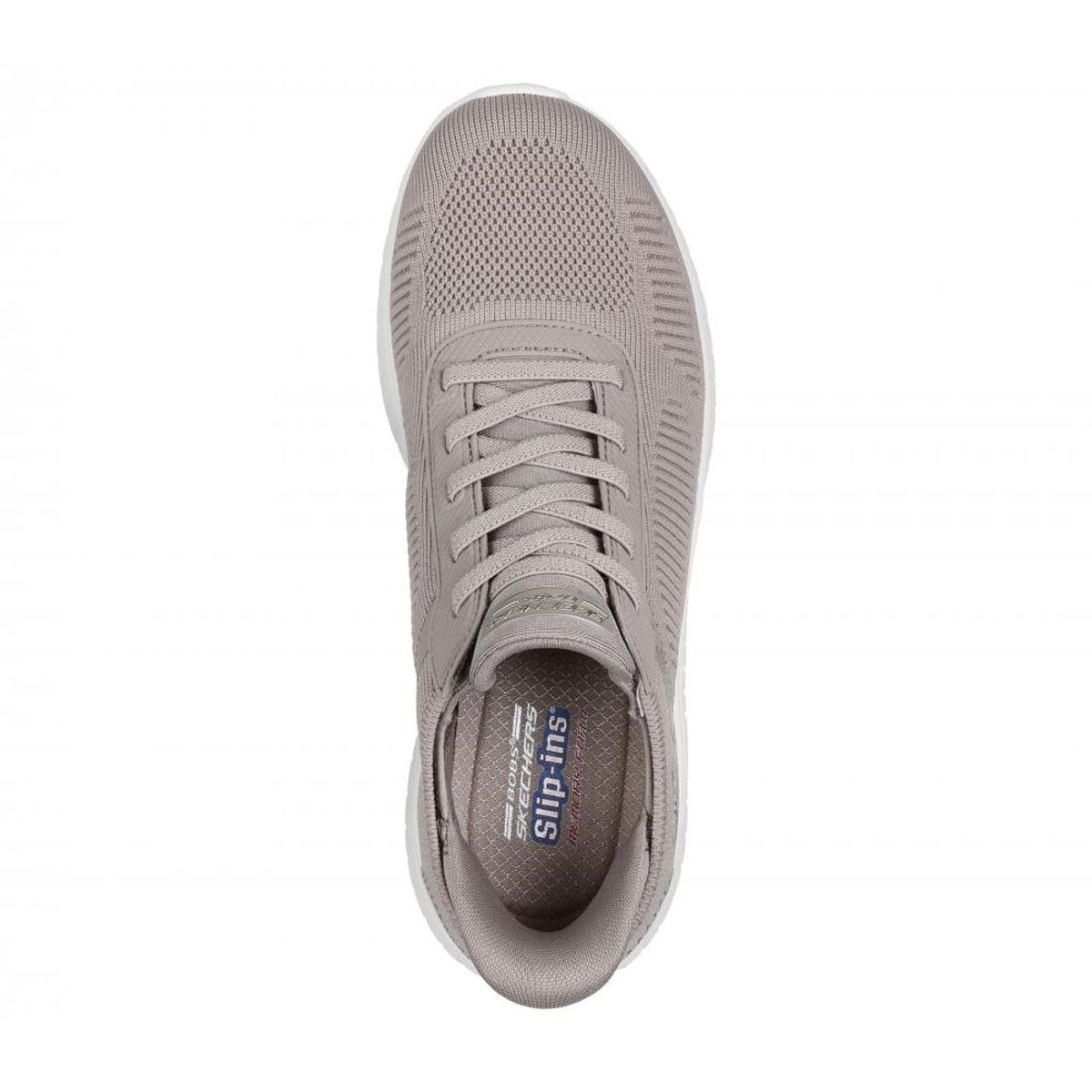 SKECHERS - Zapatilla Mujer Skechers Slip-ins: Bobs Squad Chaos A Beige
