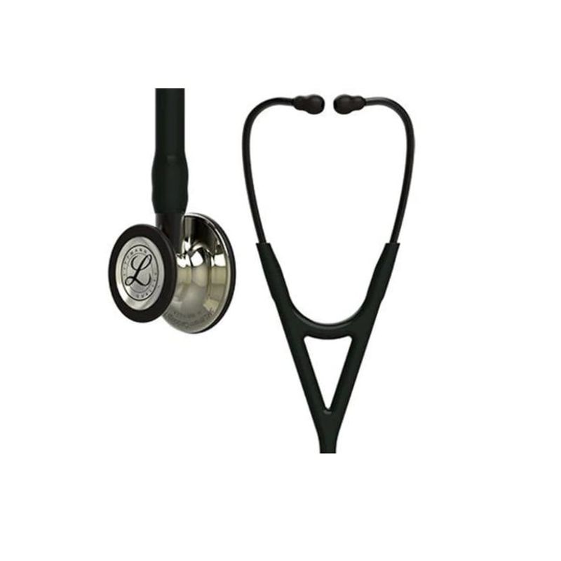 3M - Fonendoscopio Littmann Cardiology IV Negro Champagne 6179