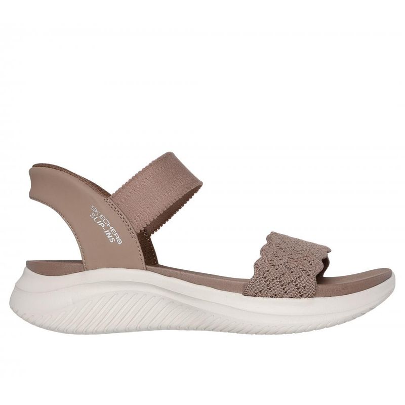 SKECHERS - Sandalia Mujer Skechers Slip-ins: Ultra Flex 3.0 Marrón
