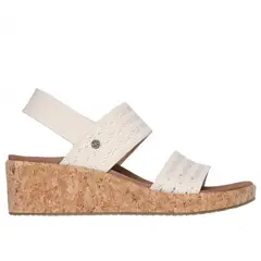 SKECHERS - Sandalia Mujer Arch Fit Beverlee Mesh On You Beige