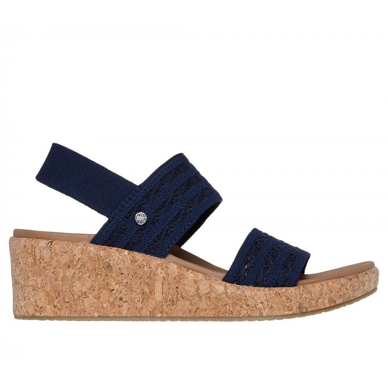 SKECHERS - Sandalia Mujer Arch Fit Beverlee Mesh On You Azul Skechers