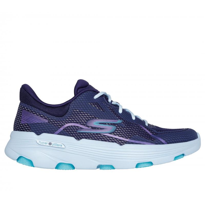 SKECHERS - Zapatilla Mujer Go Run 7.0 Interval Navy Skechers