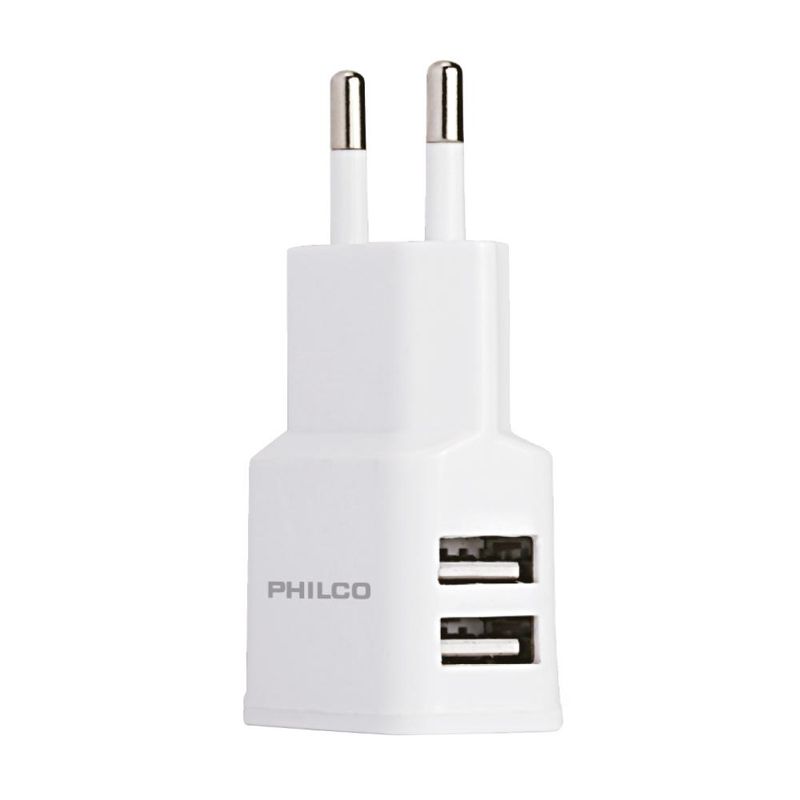 PHILCO - Kit Cargador 21A 3 en 1 c Cable Tipo C Blanco R2118