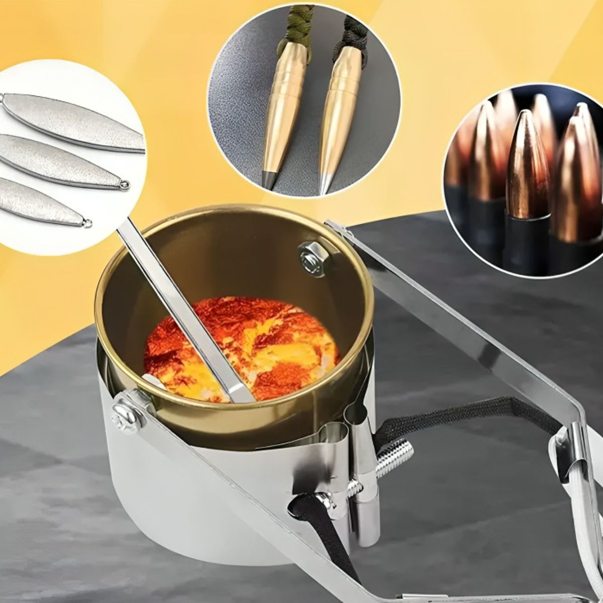 OEM - Crisol  Olla De Soldadura Portátil Para Estaño Pistola 280w