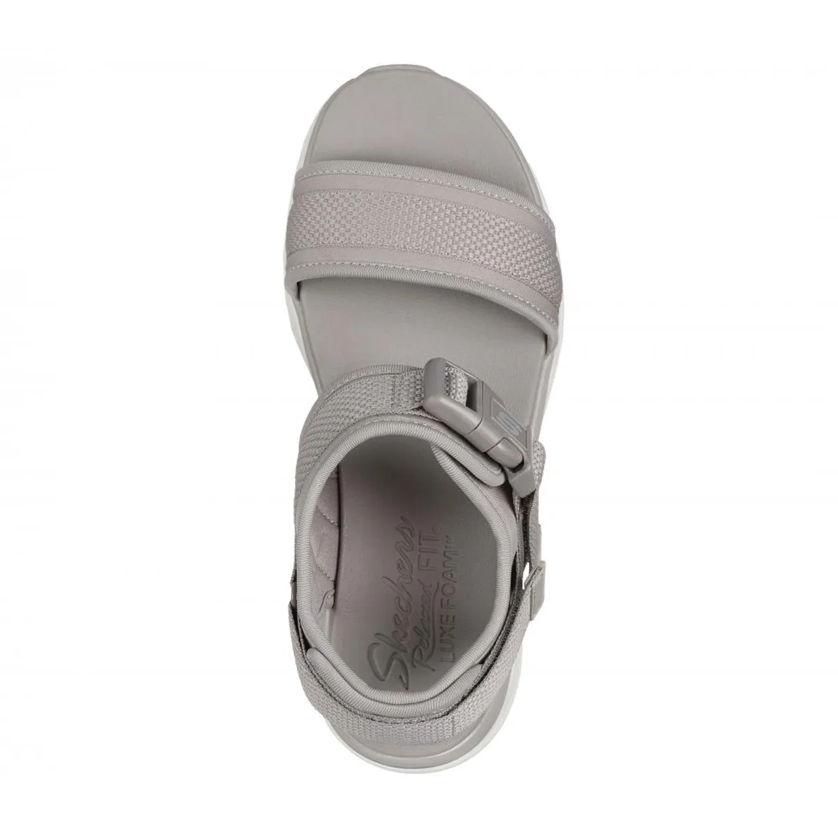 SKECHERS - Sandalia Mujer D'Lux Walker Daily Outing Beige Skechers