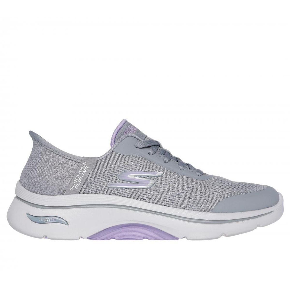 SKECHERS - Zapatilla Mujer Skechers Slip-ins: Go Walk Arch Fit 2.0 Gris
