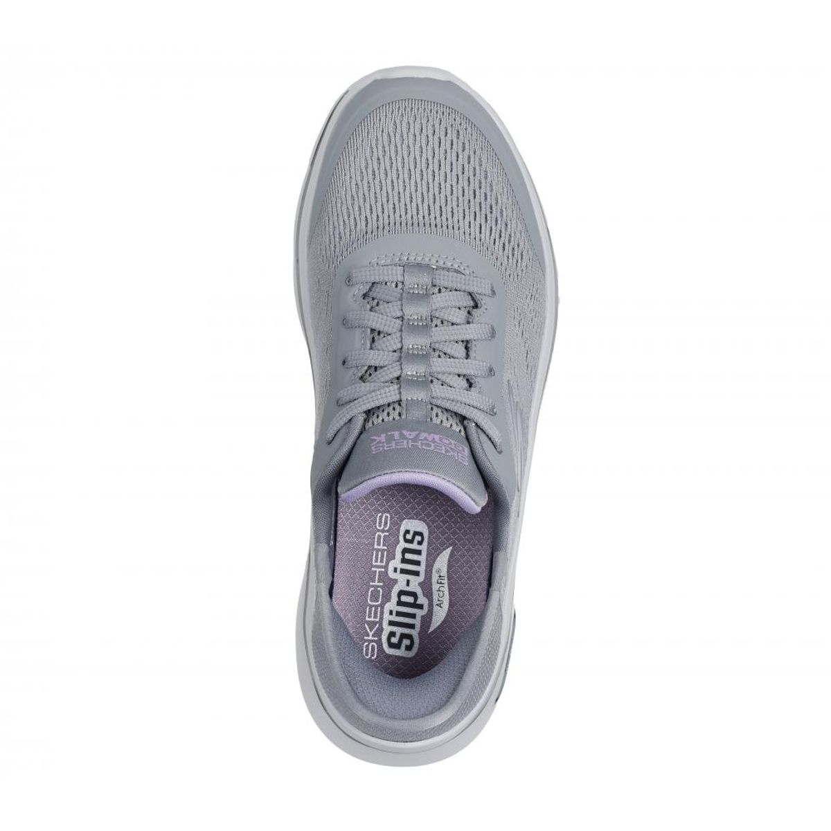 SKECHERS - Zapatilla Mujer Skechers Slip-ins: Go Walk Arch Fit 2.0 Gris