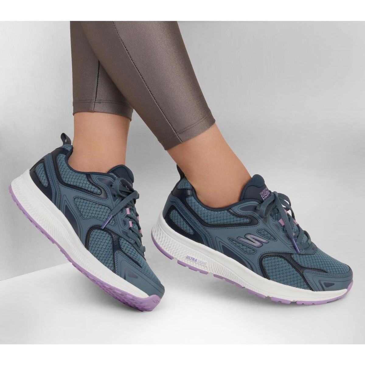 SKECHERS - Zapatilla Mujer Go Run Consistent Azul Skechers