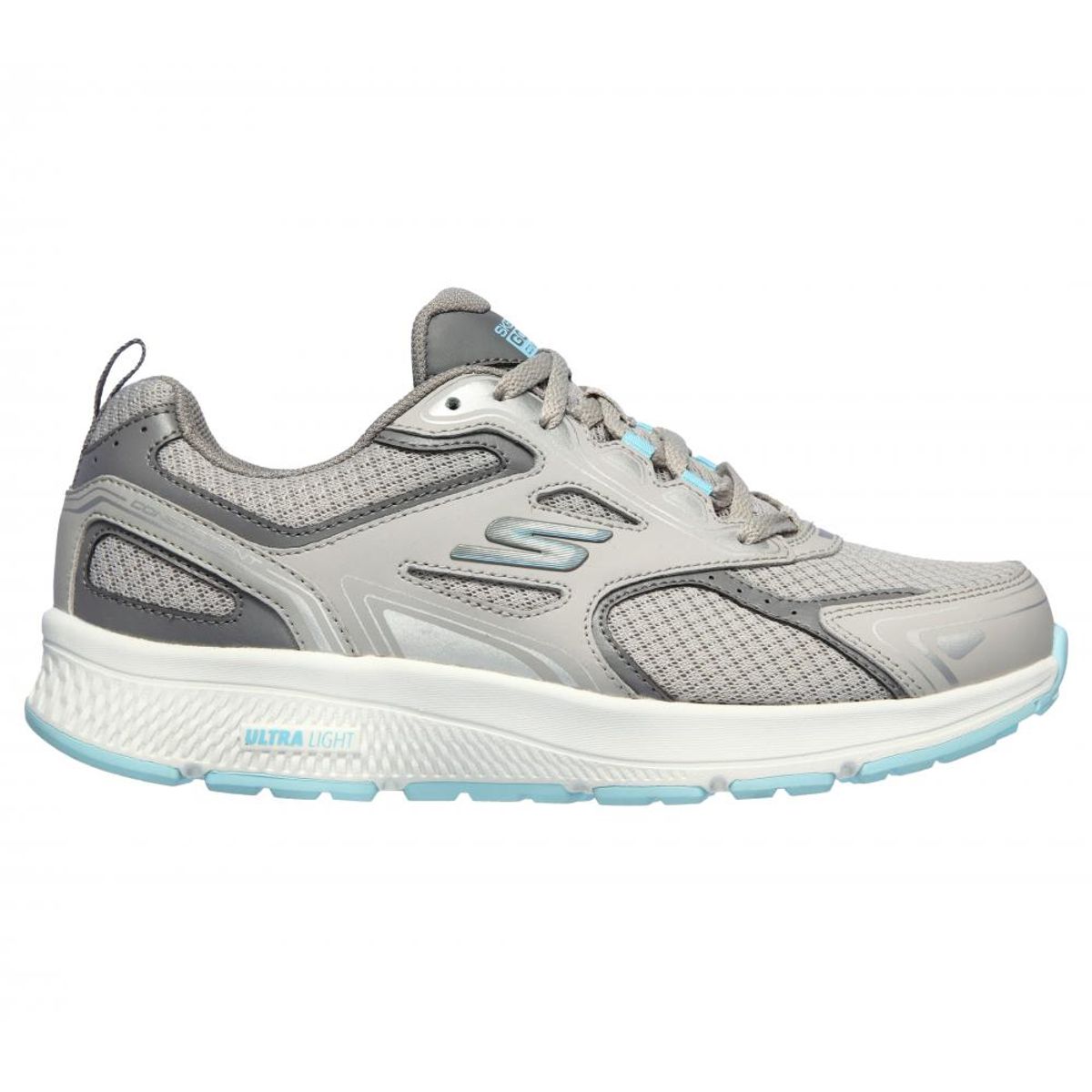 SKECHERS - Zapatilla Mujer Go Run Consistent Gris Skechers