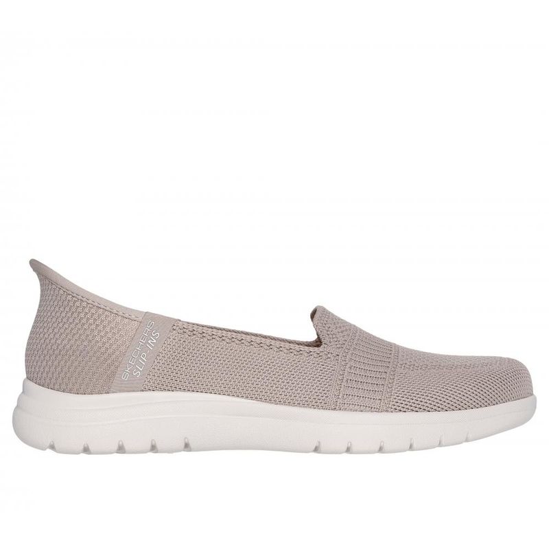 SKECHERS - Zapatilla Mujer Skechers Slip-ins: On-The-Go Flex Beige