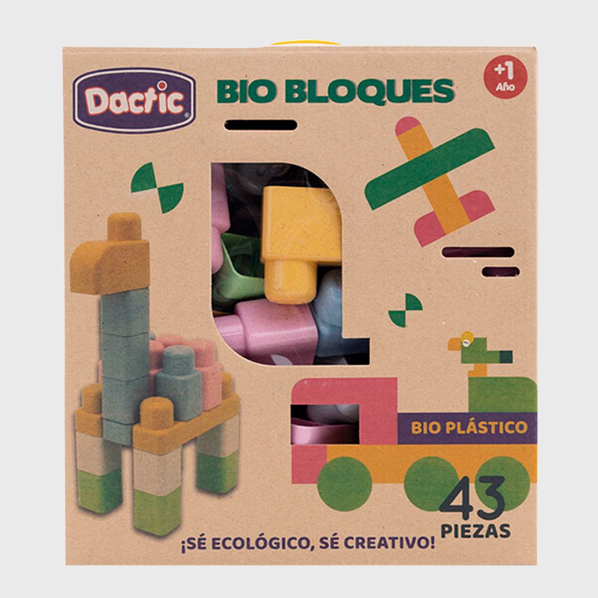 DACTIC - Bloque Conectable Pastel