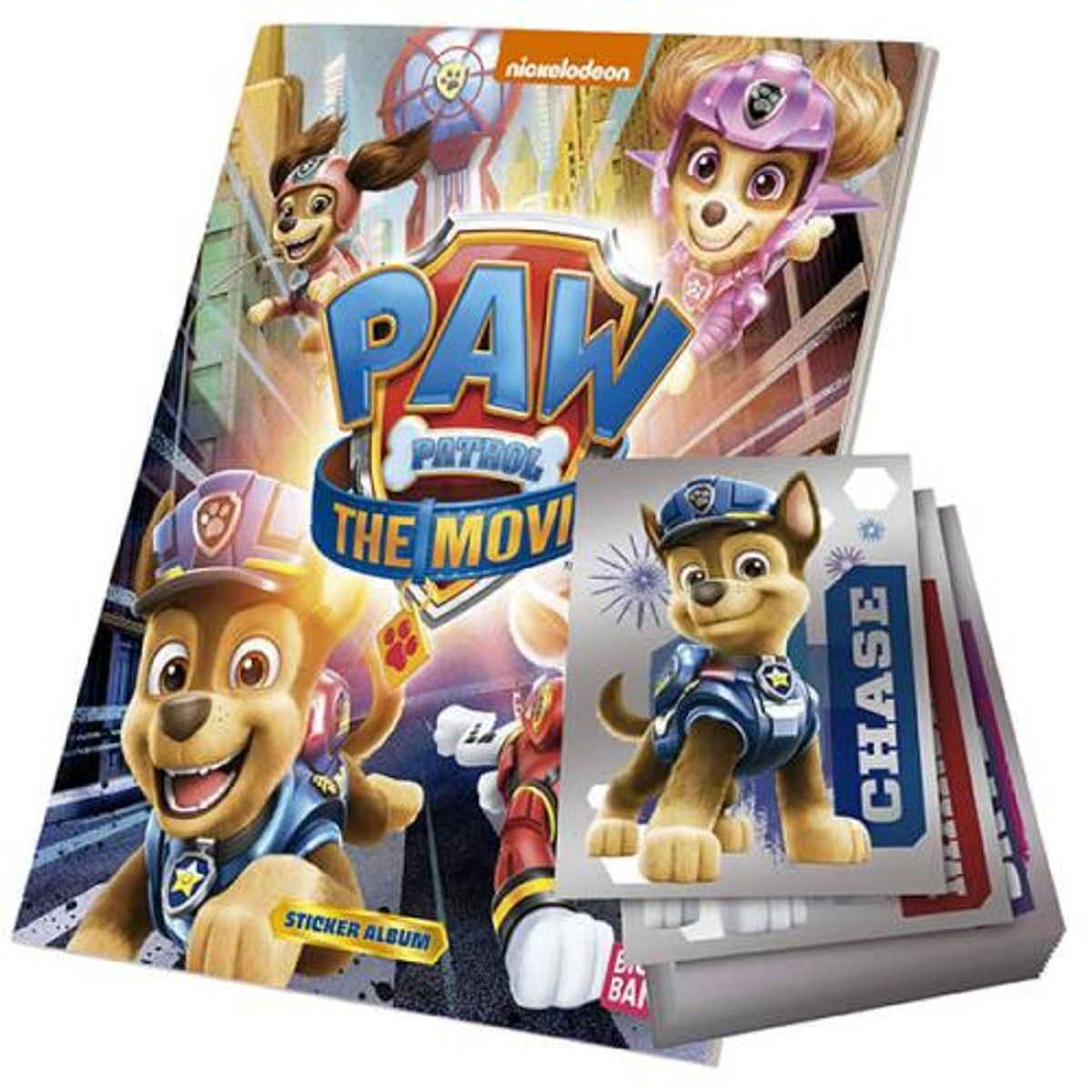 COPAG - PAW PATROL THE MOVIE ALBUM COMPLETO A PEGAR