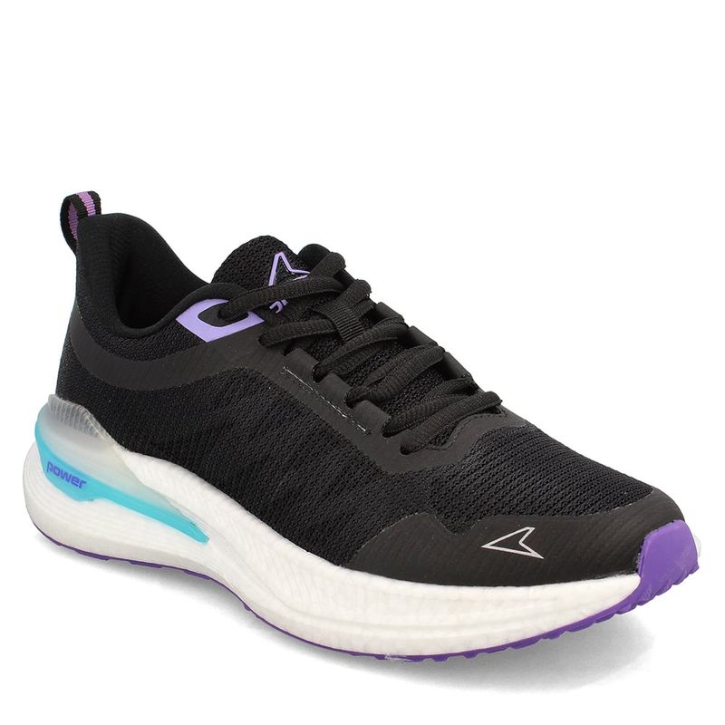 POWER - Zapatilla Mujer Power Kissen Negro-Azul