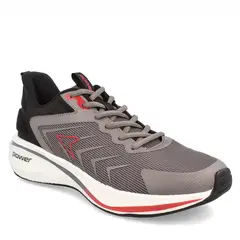POWER - Zapatilla Hombre Swift Gris-Rojo