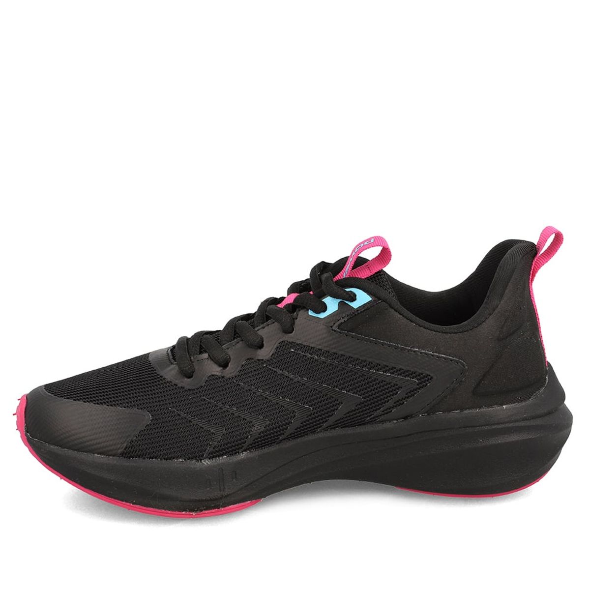 POWER - Zapatilla Mujer Power Swift Negro-Rosado