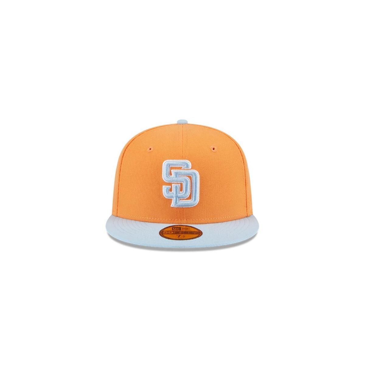 NEW ERA - Gorro 59fifty MLB San Diego Padres Color Pack Naranjo