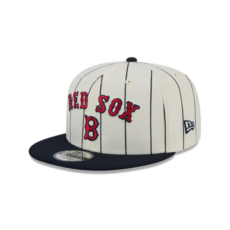 NEW ERA - Gorro Boston Red Sox MLB 9Fifty Jersey Pinstripe White