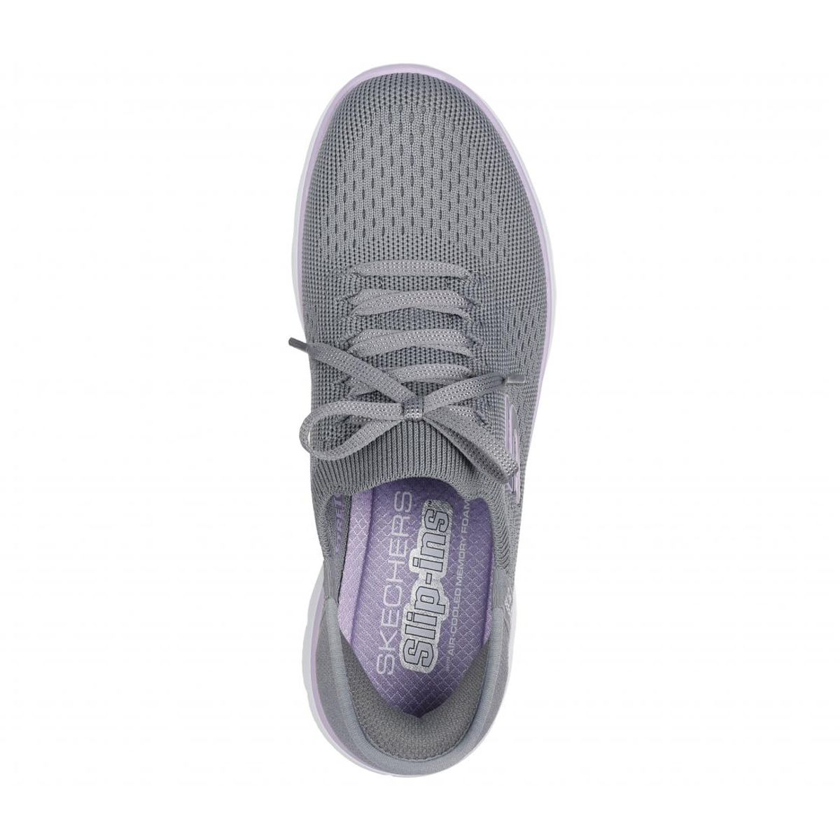 SKECHERS - Zapatilla Mujer Skechers Slip-ins: Summits Gris