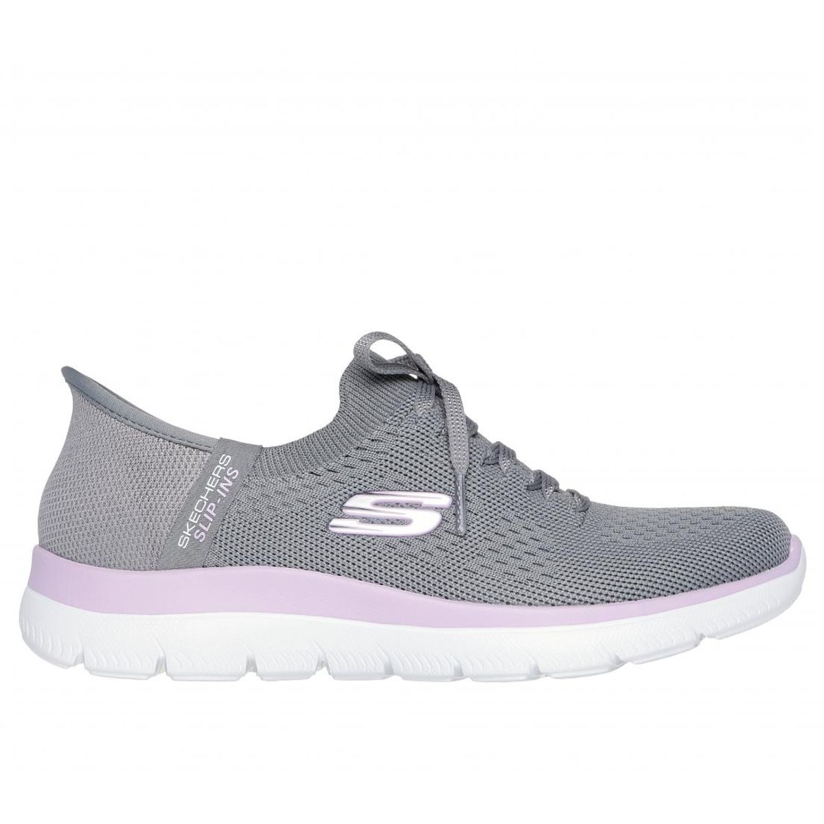 SKECHERS - Zapatilla Mujer Skechers Slip-ins: Summits Gris