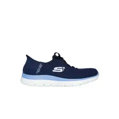 SKECHERS - Zapatilla Mujer Slip-ins: Summits Azul