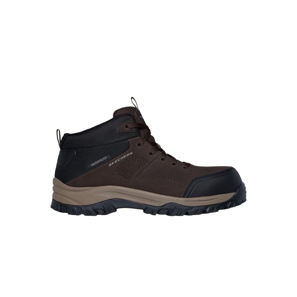 SKECHERS - Zapato Hombre Work Relment Erett ST Café Skechers.