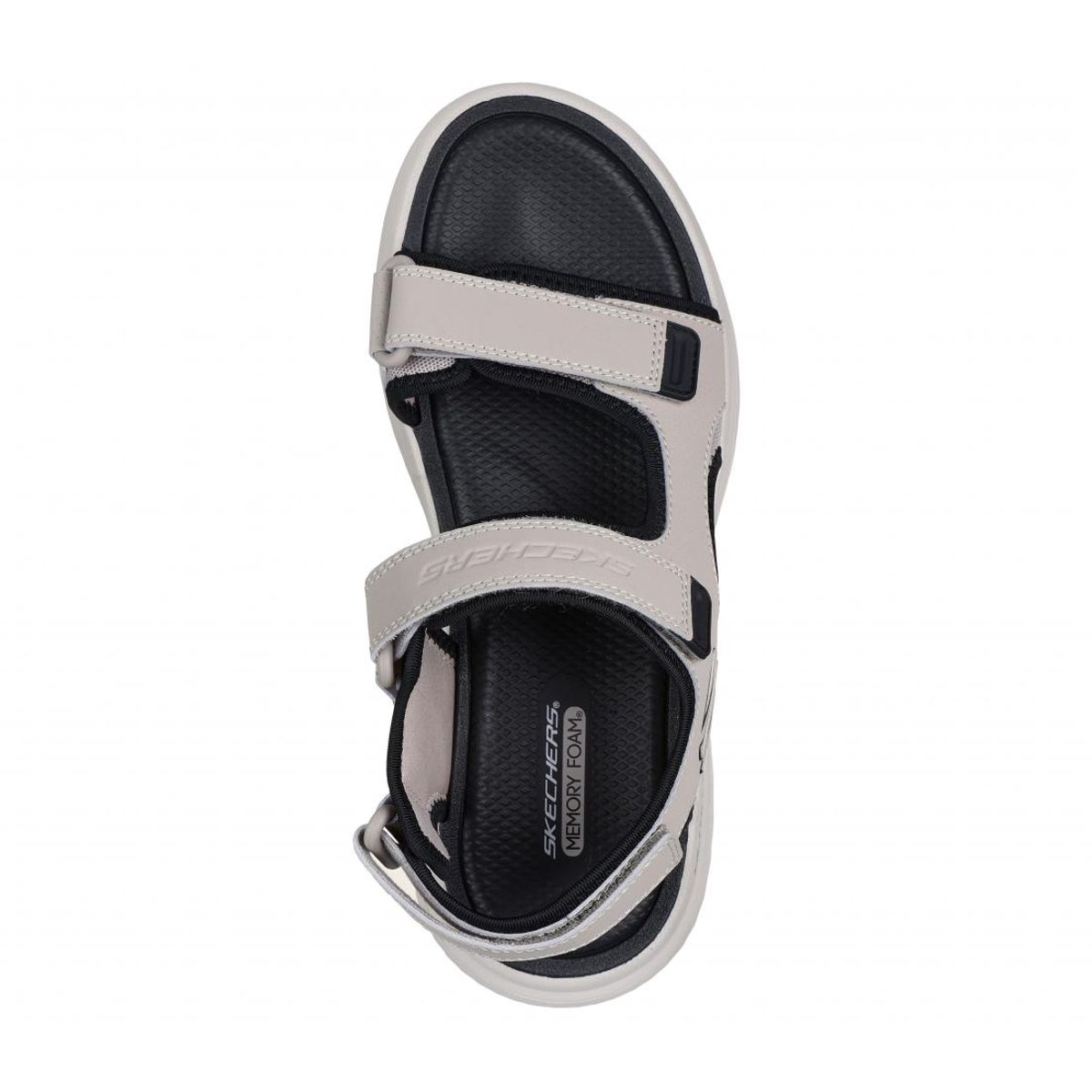 SKECHERS - Sandalia Hombre Bounder 2.0 Sandal Thutton Gris Skechers