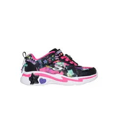 SKECHERS - Zapatilla Niña Snuggle Sneaks Skech Squad Negro