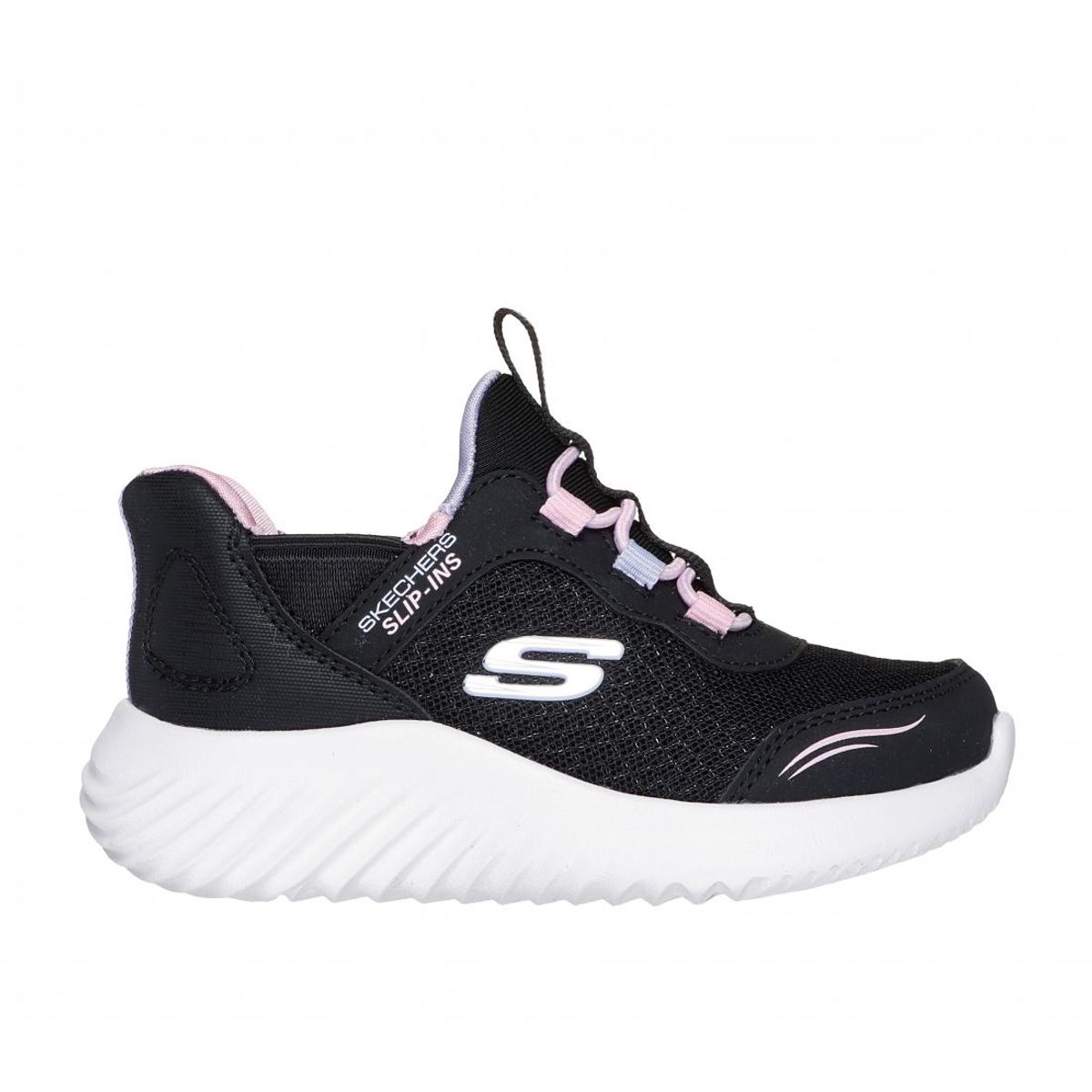 SKECHERS - Zapatilla Niña Skechers Slip-ins: Bounder Negro