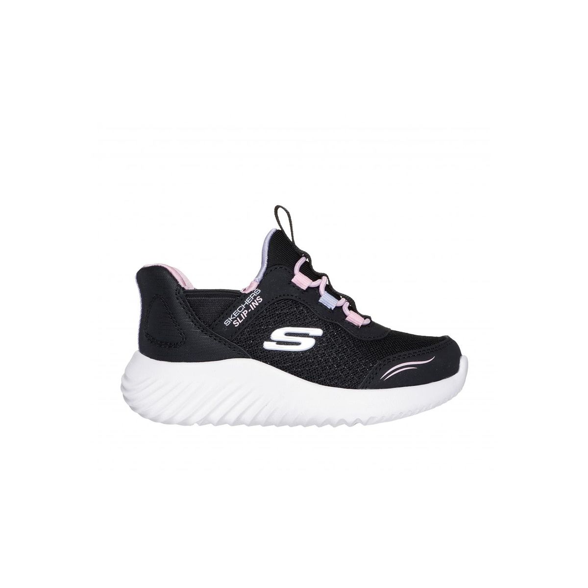 SKECHERS - Zapatilla Niña Skechers Slip-ins: Bounder Negro
