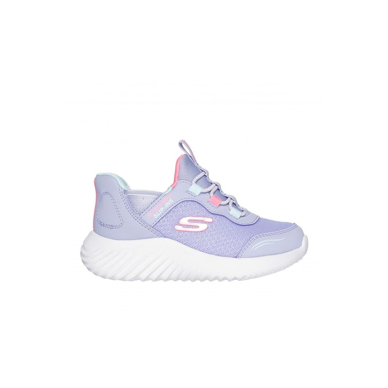 SKECHERS - Zapatilla Niña Skechers Slip-ins: Bounder Morado